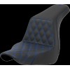 Șa step up ls driver cu cusătură albastră SADDLEMEN 818-29-17201