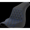 Șa step up ls driver cu cusătură albastră SADDLEMEN 818-29-17201 Șa step up ls driver cu cusătură albastră SADDLEMEN 818-29-17201 thumb