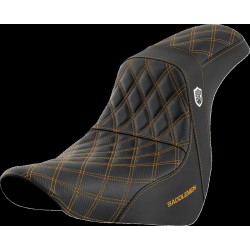 Șa SDC perf gripper cusătură aurie SADDLEMEN SC81829GOL