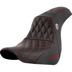 Șa SDC perf gripper cusătură roșie SADDLEMEN SC81829RED Șa SDC perf gripper cusătură roșie SADDLEMEN SC81829RED