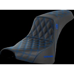 Șa sdc perf gripper blue stitch SADDLEMEN SC81830BLU