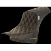 Șa SDC perf gripper gold stitch SADDLEMEN SC81830GOL