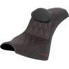 Șa Pro Series SDC Performance - fără spătar - cusătură roșie - Gripper SADDLEMEN SC81830DB4