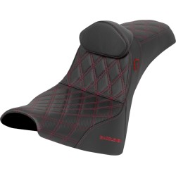 Șa Pro Series SDC Performance - fără spătar - cusătură roșie - Gripper SADDLEMEN SC81830DB4 Șa Pro Series SDC Performance - fără spătar - cusătură roșie - Gripper SADDLEMEN SC81830DB4