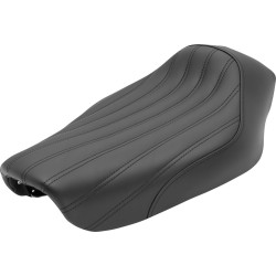 Șa simplă knuckle față SaddleGel brushed SaddleHyde neagră SADDLEMEN 804-04-0023