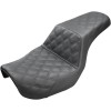 Șa step up ls front cu pasager lattice negru SADDLEMEN 806-04-175