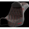 Șa Pro Series SDC Performance - cu spătar - cusătură roșie SADDLEMEN SC80604REDRT
