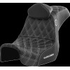 Șa Pro Series SDC Performance - cu spătar - cusătură albă SADDLEMEN SC80604WHIRT