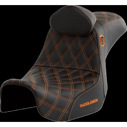 Scaun Pro Series SDC Performance - cu spătar - cusătură portocalie SADDLEMEN SC80604ORART Scaun Pro Series SDC Performance - cu spătar - cusătură portocalie SADDLEMEN SC80604ORART