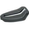 Șa individuală gel-channel - track front gel channel negru-argintiu SADDLEMEN 0810-0843