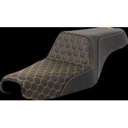 Șa cu trepte - Honeycomb - cusătură aurie SADDLEMEN 807-11-17707 Șa cu trepte - Honeycomb - cusătură aurie SADDLEMEN 807-11-17707