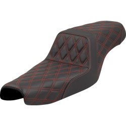 Șa treptată - lattice stitch - cusătură roșie - XL SADDLEMEN 807-11-17504 Șa treptată - lattice stitch - cusătură roșie - XL SADDLEMEN 807-11-17504