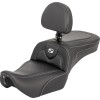 Șa ROADSOFA CF cu spătar pentru șofer SADDLEMEN 822-11-185BR