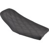 Șa față SOLO SEAT ELIMINATOR din fibră de sticlă neagră SADDLEMEN Z4204