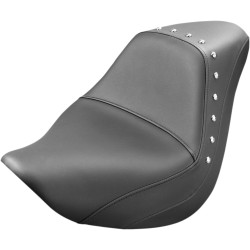 Șa solo renegade față saddlehyde saddlegel cu ținte negru natural SADDLEMEN K06-11-001