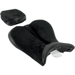 Șa individuală gel-channel - sport front saddlesuede plain blackblack SADDLEMEN 0810-0787