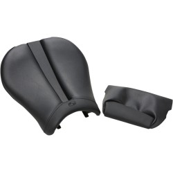 Șa individuală gel-channel - sport front saddlesuede plain blackblack SADDLEMEN 0810-D012
