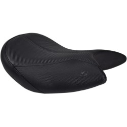Șa simplă GP-V1 față din fibre de carbon Saddlehyde cu aspect de carbon SADDLEMEN 0810-S073