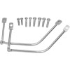 Set universal suport pentru coburi crom SADDLEMEN 3501-0345