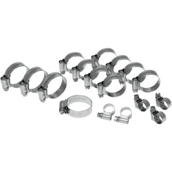Set coliere pentru furtunuri de radiator din oțel inoxidabil ALTE CK YAM-17 Set coliere pentru furtunuri de radiator din oțel inoxidabil ALTE CK YAM-17