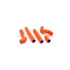 Set furtunuri radiator silicon portocaliu ALTELE KTM-54-OR