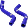 Set furtunuri radiator siliconice albastre ALTE YAM-67-BL