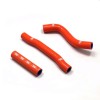 Set furtunuri radiator silicon portocaliu ALTELE KTM-80-OR