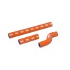 Set furtunuri radiator silicon portocaliu ALTE KTM-94-OR