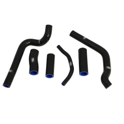 Set furtunuri radiator silicon negru ALTE HON-18-BK