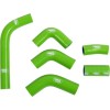 Set furtunuri radiator KAW KX450F verde ALTE KAW-103-GN