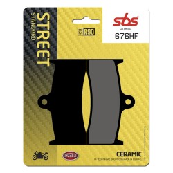 Plăcuță de frână carbon ceramic hi-tech scooter SBS 676HF Plăcuță de frână carbon ceramic hi-tech scooter SBS 676HF