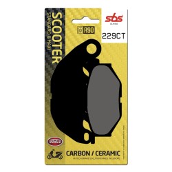 Plăcuță de frână carbon ceramic hi-tech scooter SBS 229CT Plăcuță de frână carbon ceramic hi-tech scooter SBS 229CT