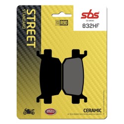 Plăcuță de frână ceramică street SBS 832HF