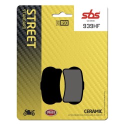 Plăcuță de frână ceramică street SBS 939HF Plăcuță de frână ceramică street SBS 939HF