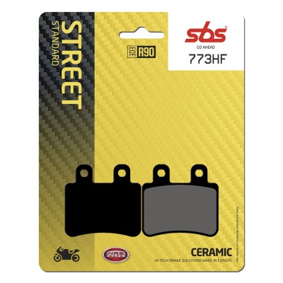 Plăcuță de frână ceramică street SBS 773HF