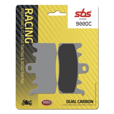 Plăcuță de frână dual carbon hi-tech racing SBS 900DC