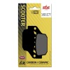 Plăcuță de frână carbon ceramic hi-tech scuter SBS 161CT