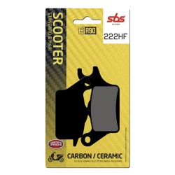 Plăcuță de frână ceramică stradală SBS 222HF Plăcuță de frână ceramică stradală SBS 222HF