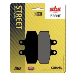 Plăcuță de frână ceramică street SBS 588HF Plăcuță de frână ceramică street SBS 588HF