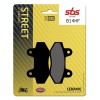 Plăcuță de frână ceramică street SBS 814HF