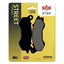 Plăcuță de frână ceramică street SBS 873HF Plăcuță de frână ceramică street SBS 873HF