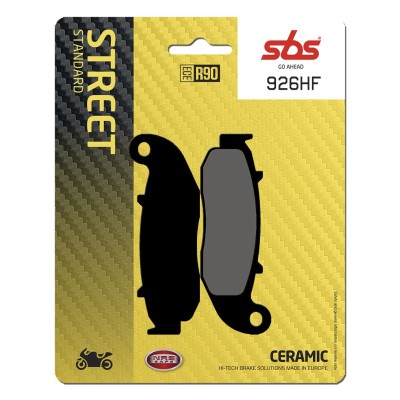 Plăcuță de frână ceramică street SBS 926HF