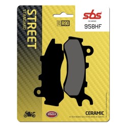 Plăcuță de frână ceramică street SBS 958HF Plăcuță de frână ceramică street SBS 958HF