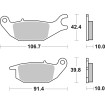 Plăcuțe de frână ceramice pentru stradă SBS 225HF thumb