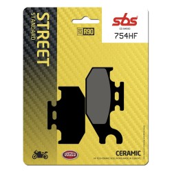 Plăcuță de frână ceramică street SBS 754HF Plăcuță de frână ceramică street SBS 754HF