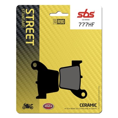 Plăcuță de frână ceramică street SBS 777HF