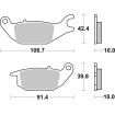 Plăcuță de frână ceramică street SBS 784HF Plăcuță de frână ceramică street SBS 784HF thumb