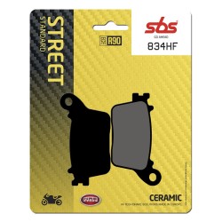 Plăcuță de frână ceramică de stradă SBS 834HF Plăcuță de frână ceramică de stradă SBS 834HF