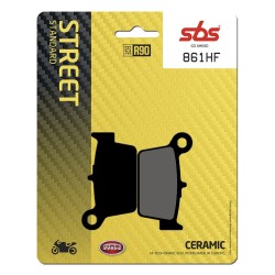 Plăcuță de frână ceramică street SBS 861HF