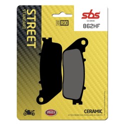 Plăcuță de frână ceramică street SBS 862HF
